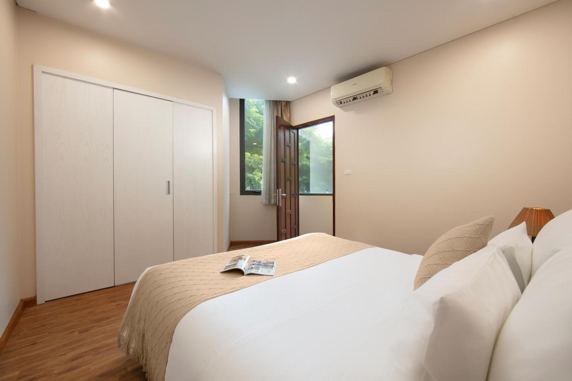 Hb Serviced Apartment - 12 Tran Quy Kien Hanoi Exterior photo