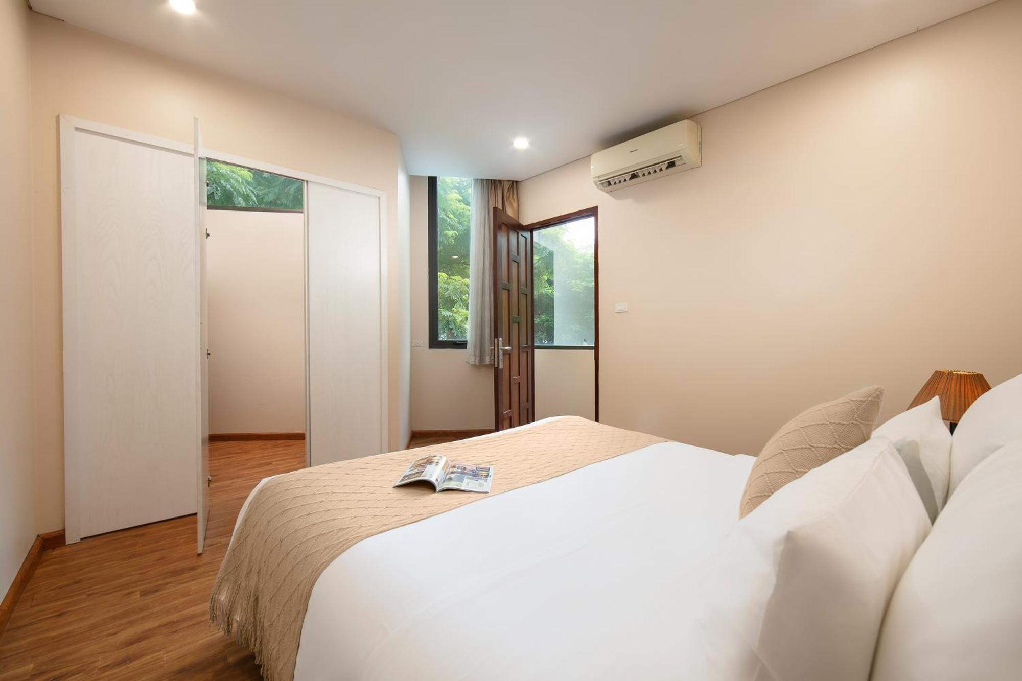 Hb Serviced Apartment - 12 Tran Quy Kien Hanoi Exterior photo