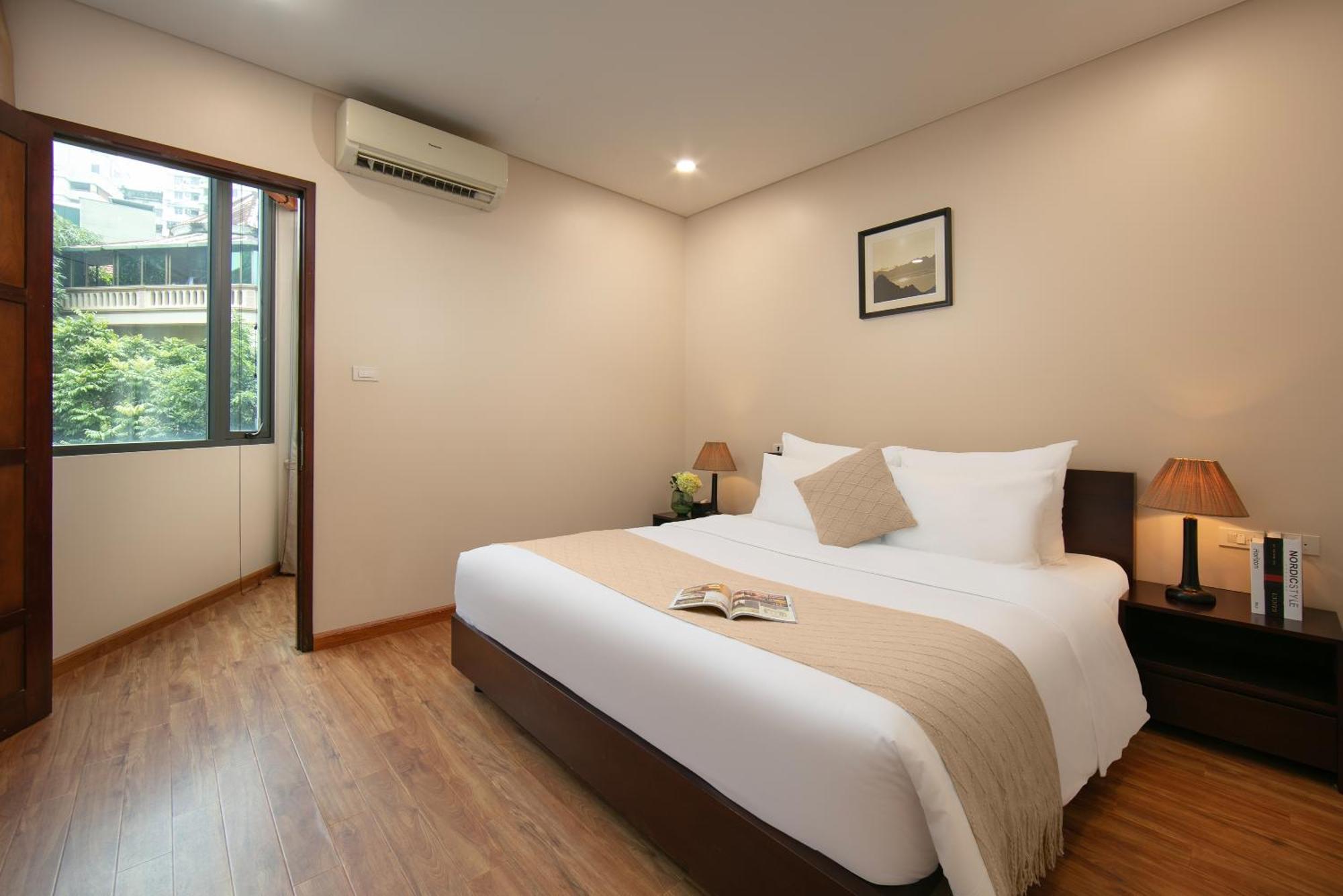 Hb Serviced Apartment - 12 Tran Quy Kien Hanoi Exterior photo