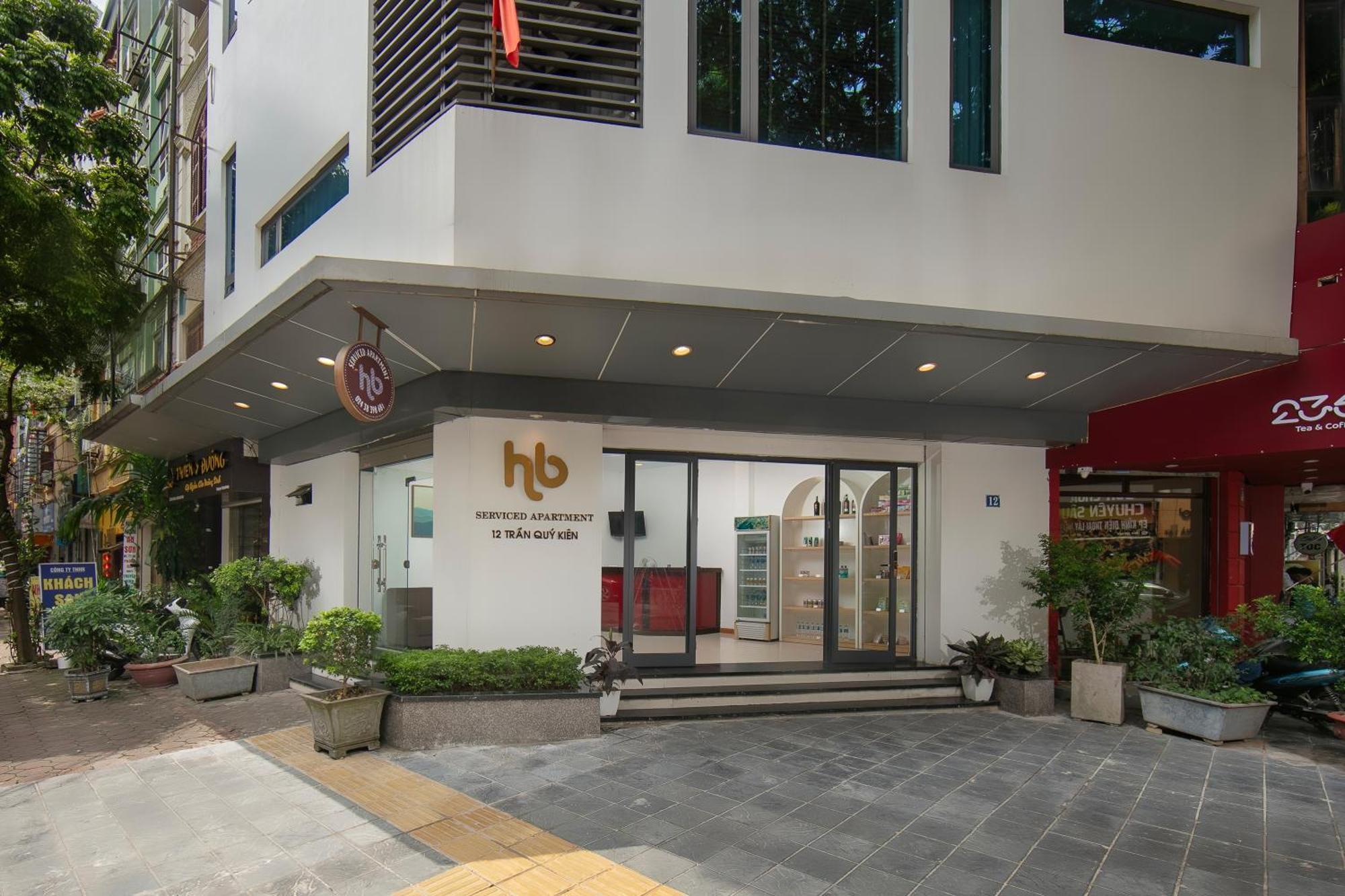 Hb Serviced Apartment - 12 Tran Quy Kien Hanoi Exterior photo